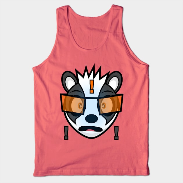 Shocked Badger Æmber Tank Top by MOULE